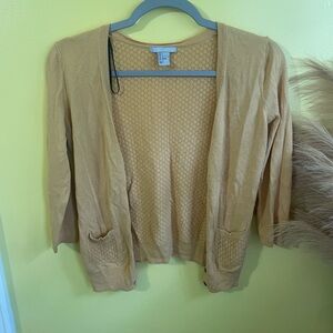 Women's Divided gold Cardigan